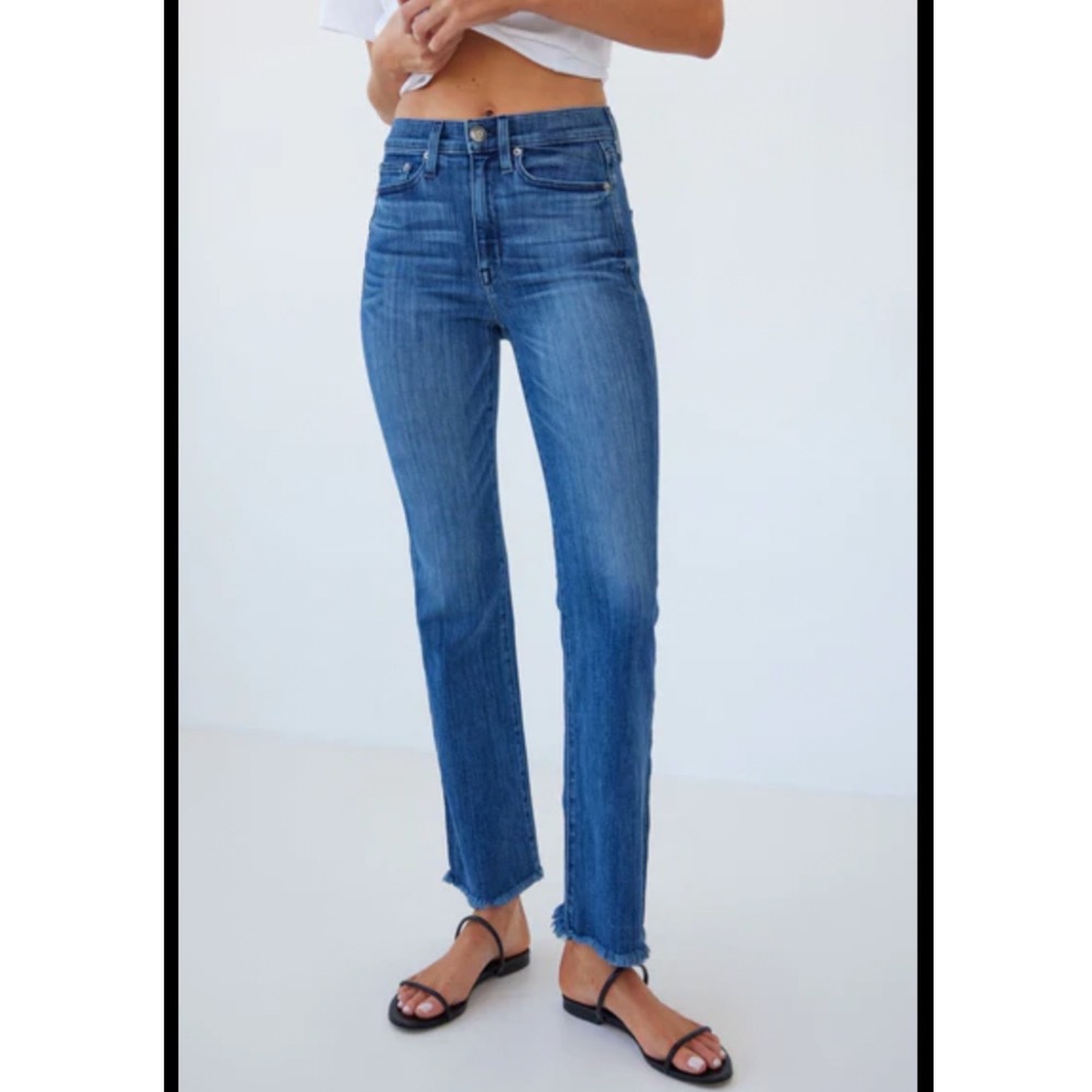 AYR The Pop Straight Leg Jeans Size 32 boho minimalist luxury techwear layered